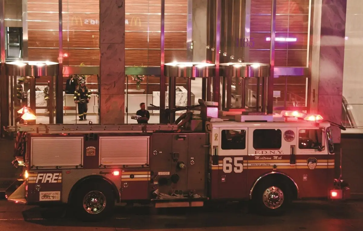 NYFD On site at an incident.